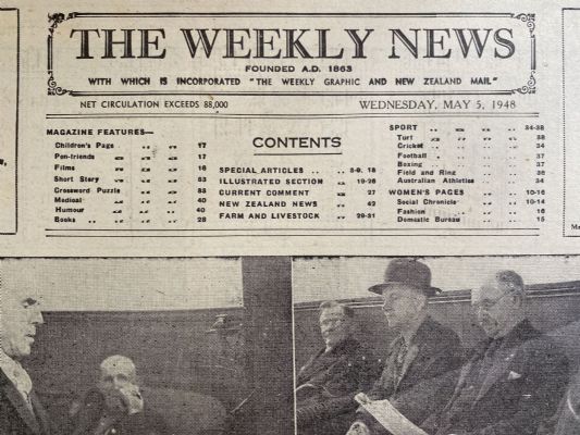 OLD NEWSPAPER: The Weekly News - No. 4406, 5 May 1948