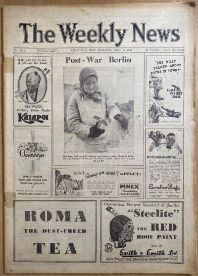 OLD NEWSPAPER: The Weekly News - No. 4410, 2 June 1948