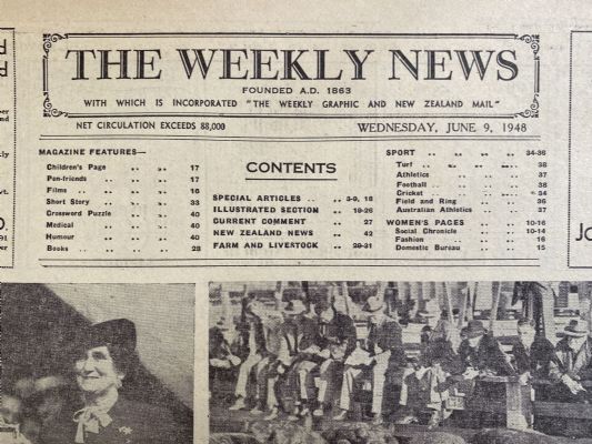 OLD NEWSPAPER: The Weekly News - No. 4411, 9 June 1948