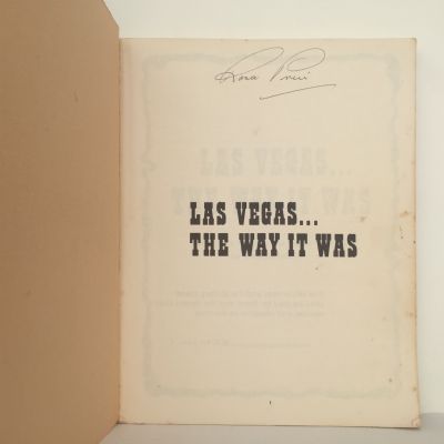 The Way It Was : Diary of a pioneer Las Vegas Woman