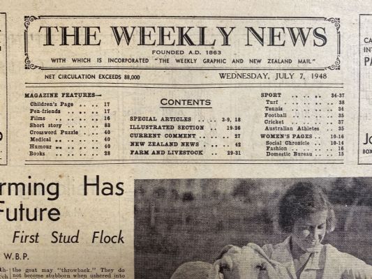 OLD NEWSPAPER: The Weekly News - No. 4415, 7 July 1948