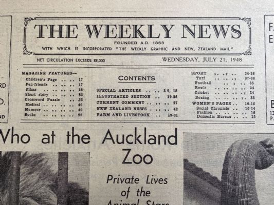 OLD NEWSPAPER: The Weekly News - No. 4417, 21 July 1948