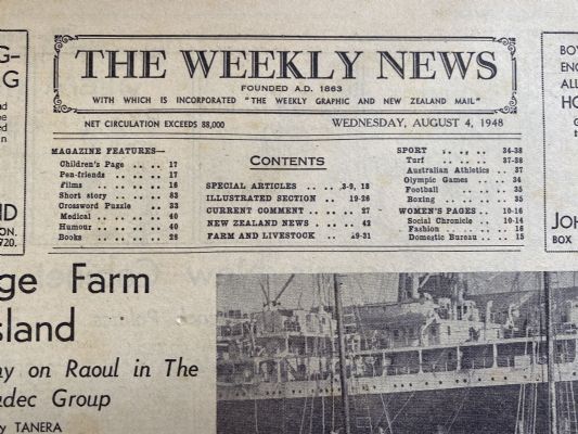 OLD NEWSPAPER: The Weekly News - No. 4419, 4 August 1948