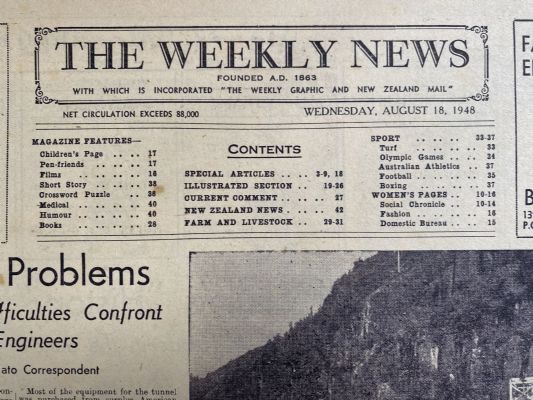 OLD NEWSPAPER: The Weekly News - No. 4421, 18 August 1948