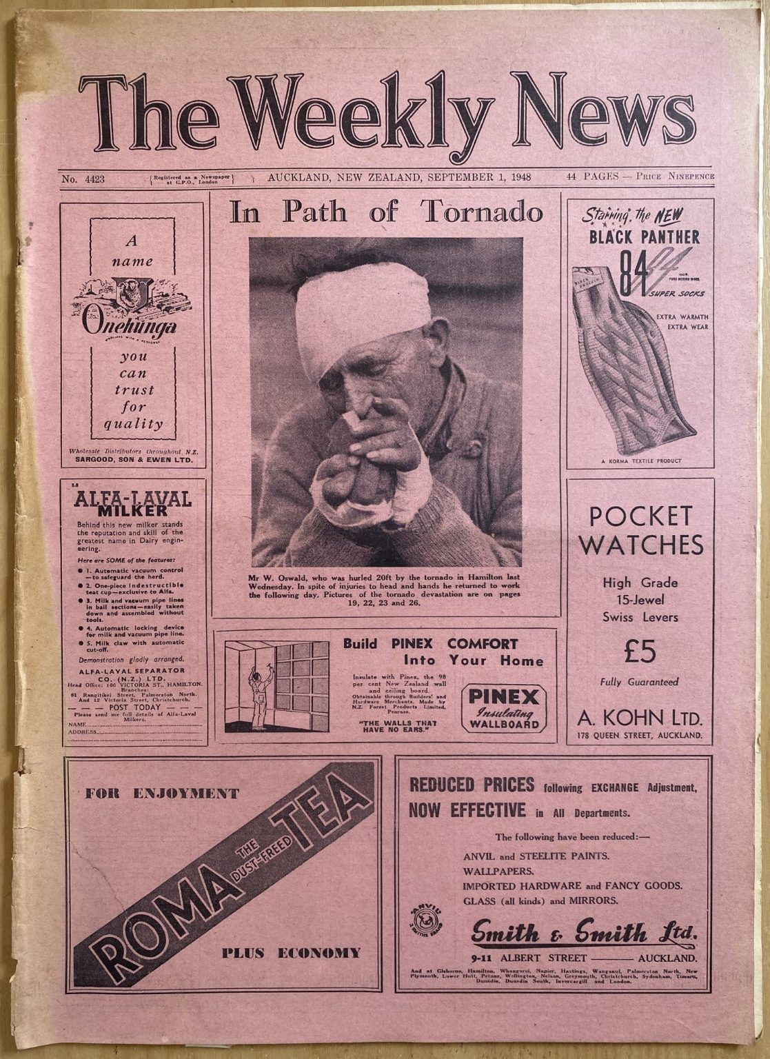 OLD NEWSPAPER: The Weekly News - No. 4423, 1 September 1948