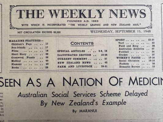 OLD NEWSPAPER: The Weekly News - No. 4425, 15 September 1948