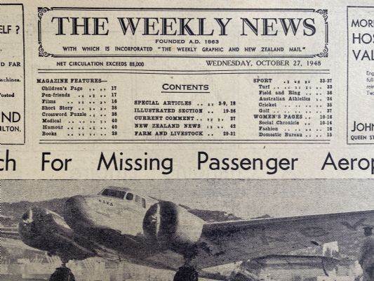 OLD NEWSPAPER: The Weekly News - No. 4431, 27 October 1948