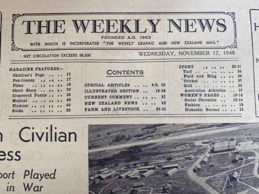 OLD NEWSPAPER: The Weekly News - No. 4434, 17 November 1948