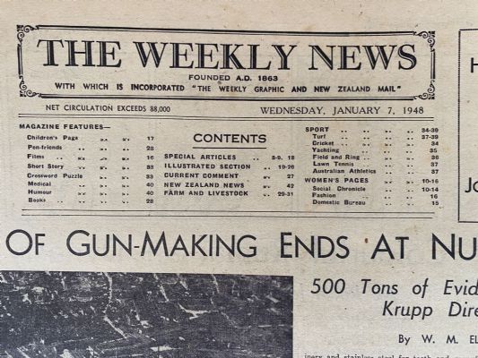 OLD NEWSPAPER: The Weekly News - No. 4389, 7 January 1948
