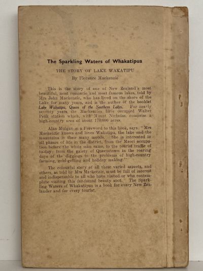 THE SPARKLING WATERS OF WHAKATIPUA: The Story of Lake Wakatipu