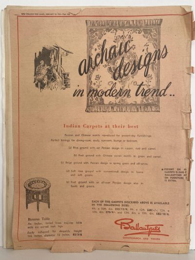 OLD NEWSPAPER: New Zealand Free Lance - No. 33, 10 February 1954
