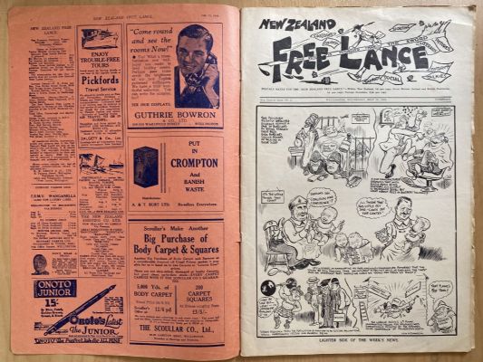 OLD NEWSPAPER: New Zealand Free Lance - No. 2, 10 July 1935