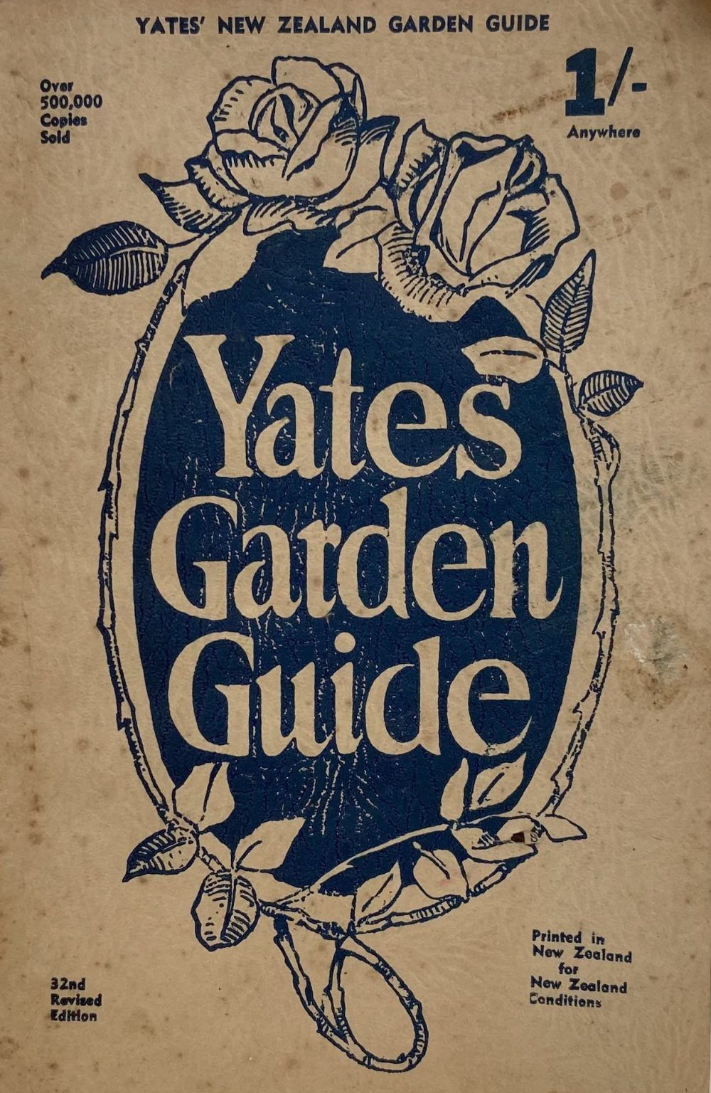 YATES GARDEN GUIDE: 32nd Revised Edition