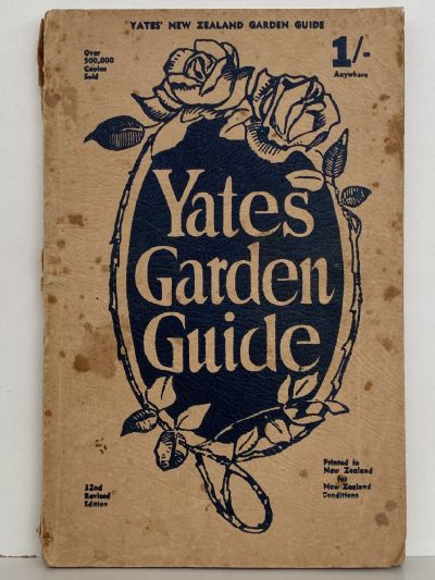 YATES GARDEN GUIDE: 32nd Revised Edition