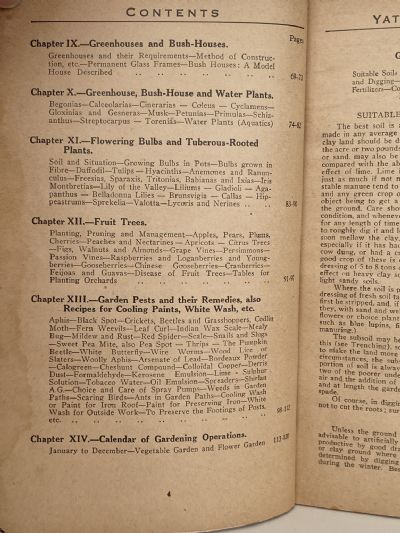 YATES GARDEN GUIDE: 32nd Revised Edition
