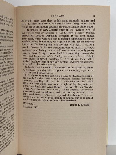 KIWIS WITH GLOVES ON: A History and Record book of New Zealand Boxing
