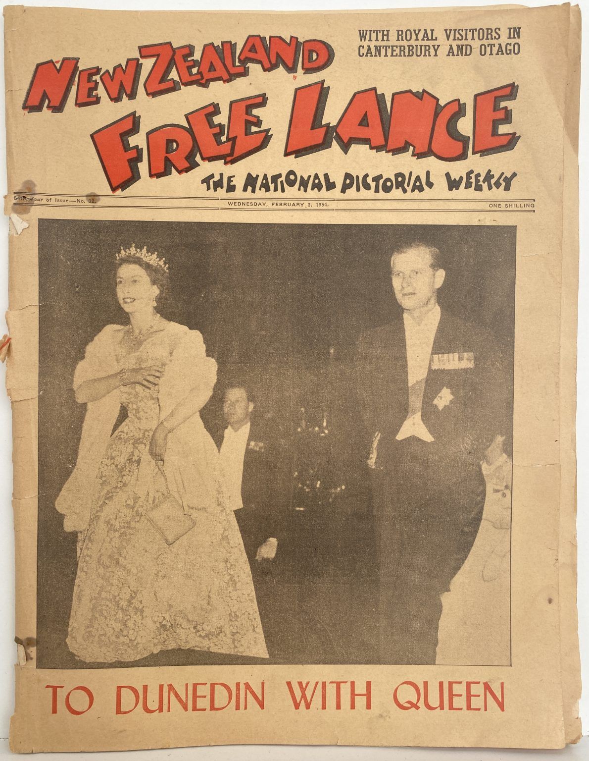 OLD NEWSPAPER: New Zealand Free Lance - No. 32, 3 February 1954