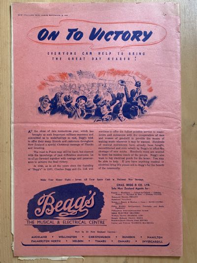 OLD NEWSPAPER: New Zealand Free Lance - No. 23, 8 December 1943