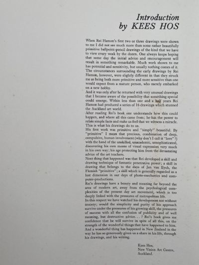REI HAMON: Artist of the New Zealand Bush - his life & drawings + 2nd collection