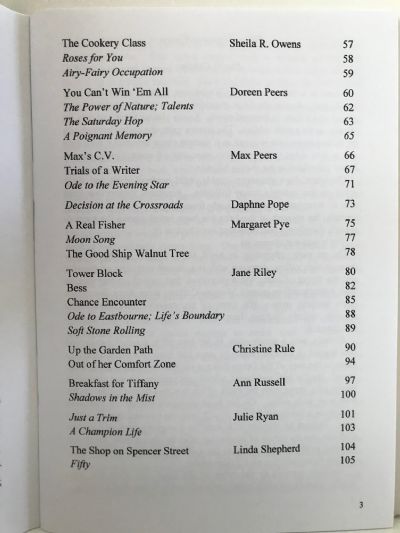 WAITAKERE WRITERS ANTHOLOGY 2009: Volume 2