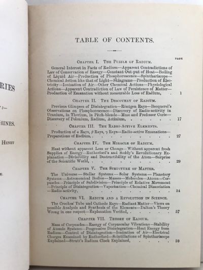 RADIUM EXPLAINED