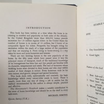 The Horsemasters Notebook