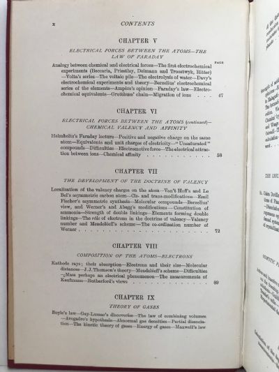 THEORIES OF CHEMISTRY