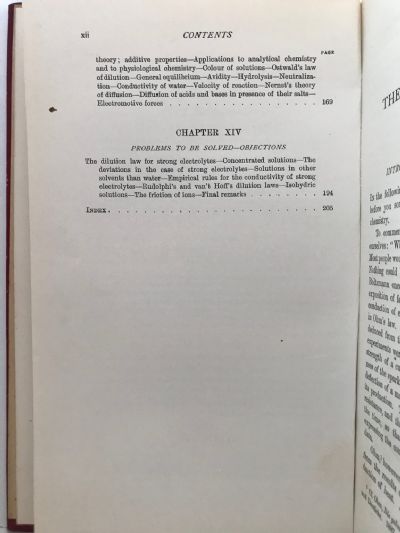 THEORIES OF CHEMISTRY
