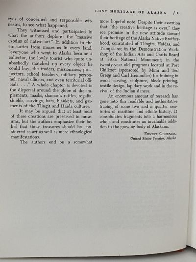 LOST HERITAGE OF ALASKA: The Adventures And Art Of The Alaskan Coastal Indians