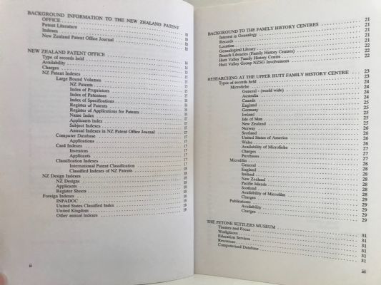 GENEALOGICAL RESOURCES IN THE HUTT VALLEY