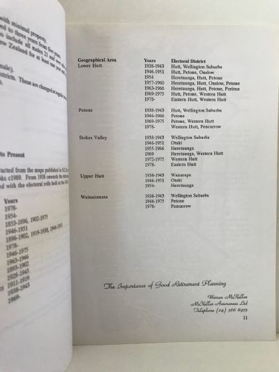 GENEALOGICAL RESOURCES IN THE HUTT VALLEY