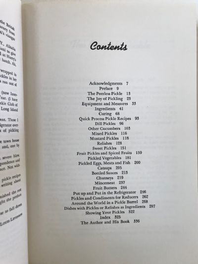 THE COMPLETE BOOK OF PICKLES AND RELISHES