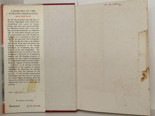 A HISTORY OF THE NURSING PROFESSION