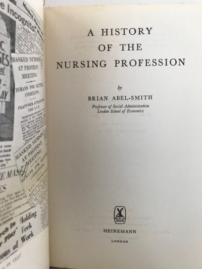 A HISTORY OF THE NURSING PROFESSION
