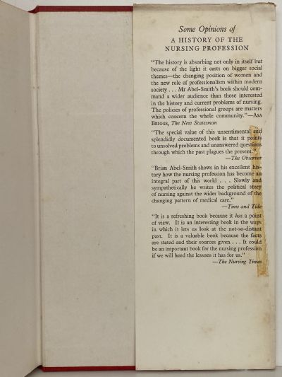 A HISTORY OF THE NURSING PROFESSION