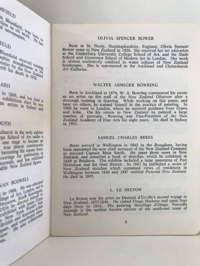 A POCKET REFERENCE TO OLD NEW ZEALAND ARTISTS