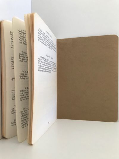 A POCKET REFERENCE TO OLD NEW ZEALAND ARTISTS
