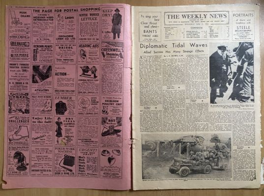 OLD NEWSPAPER: The Weekly News - No. 4204, 21 June 1944