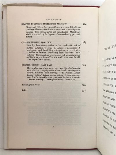 KING DICK: A Biography of Richard John Seddon
