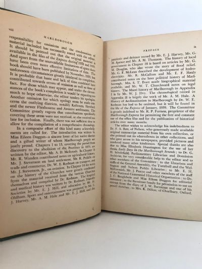 MARLBOROUGH: A Provincial History