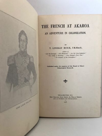 THE FRENCH AT AKAROA: An adventure of Colonization