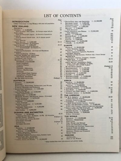 NEW ZEALAND SENIOR CLEAR SCHOOL ATLAS