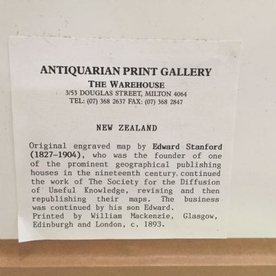 General Map of New Zealand