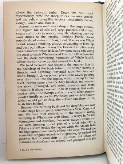 THE KID FROM MATATA: Memories of A Post War Pakeha Childhood