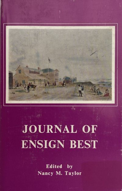 THE JOURNAL OF ENSIGN BEST 1837-1843 