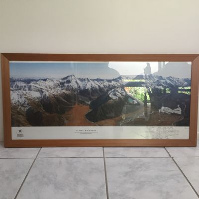 Colour photo of Mount Cook National Park, Tasman Glacier Region, New Zealand