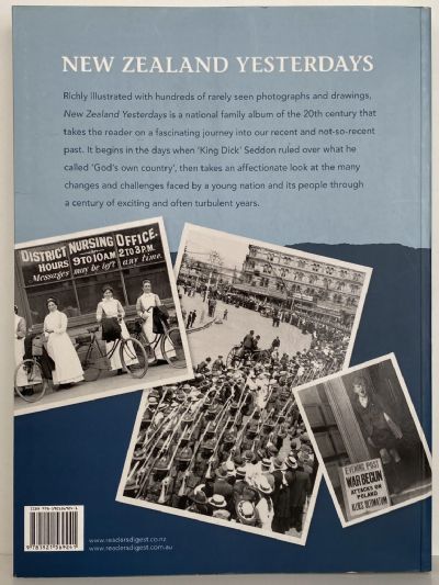 NEW ZEALAND YESTERDAYS: The illustrated story of how we live worked and played