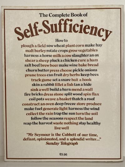 THE COMPLETE BOOK OF SELF-SUFFICIENCY