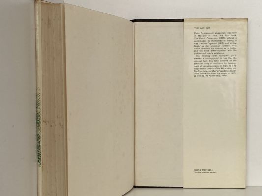 TERTIUM ORGANUM: A Key to the Enigmas of The World