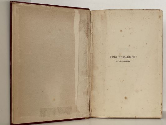 KING EDWARD VII: A Biography, From Birth to Accession Vol.1